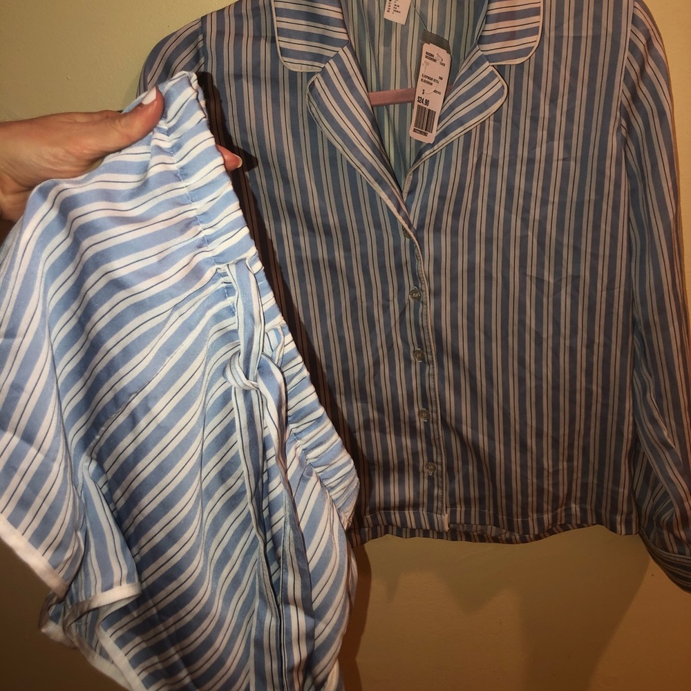 Silk pajama set